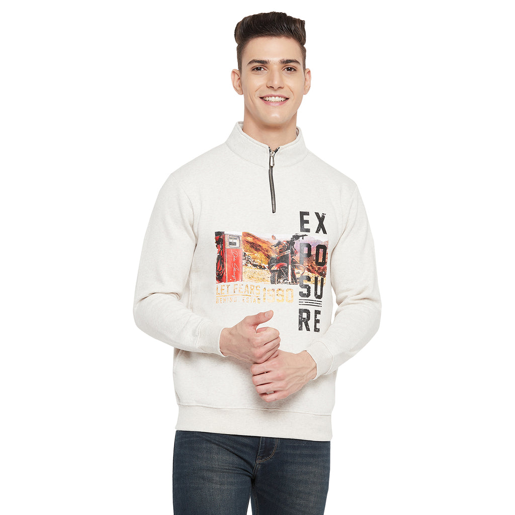 Duke Urban Men Hooded Neck Sweatshirt (LF3808)