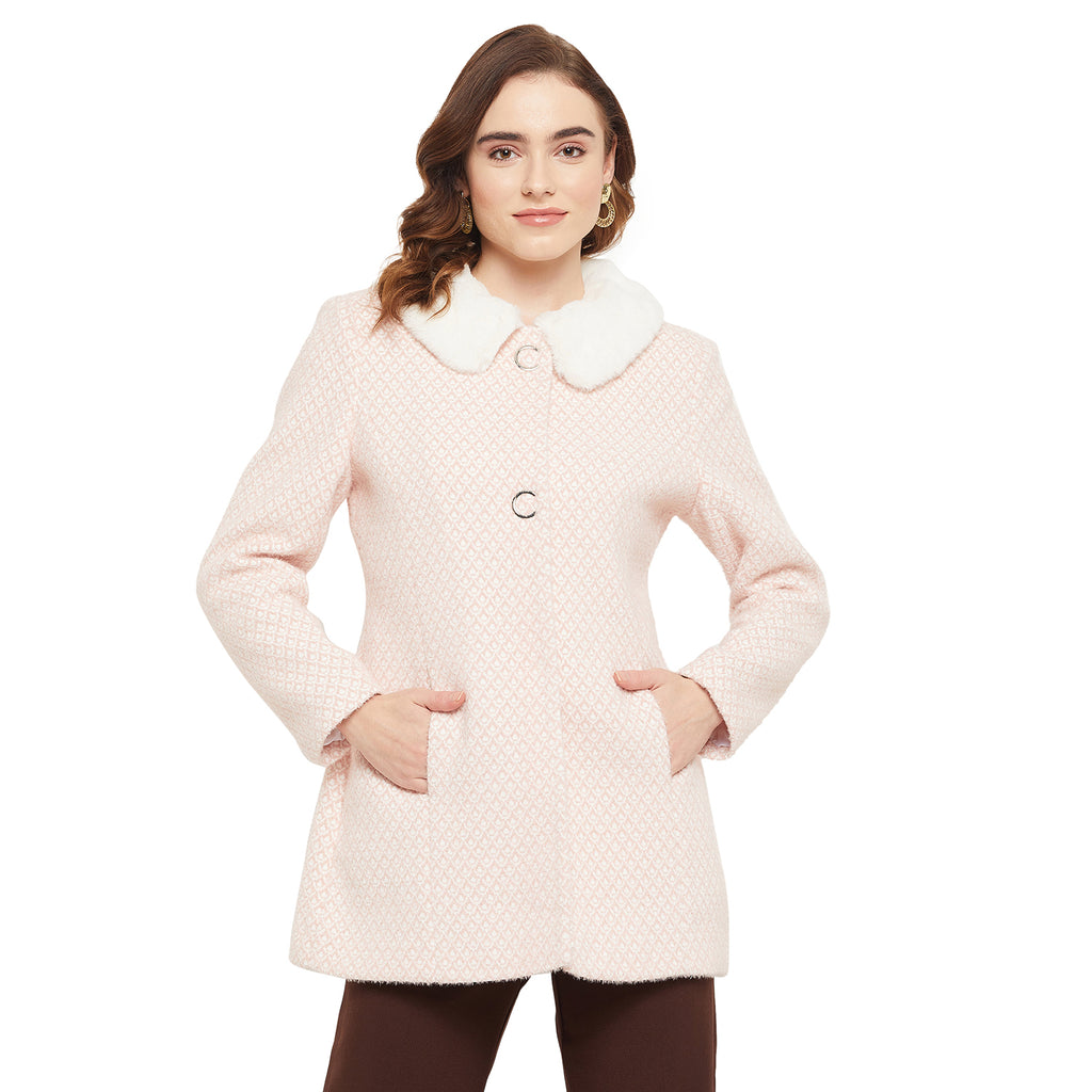 Duke Urban Women Collared Neck Coat (SDZC106)