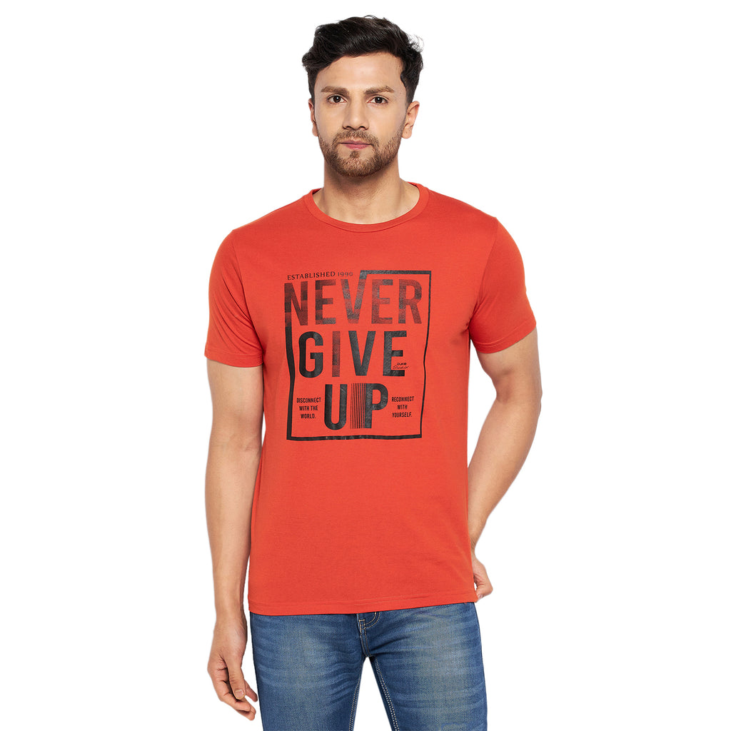 Duke Urban Men Half Sleeve Cotton T-shirt (ONSDVP39)