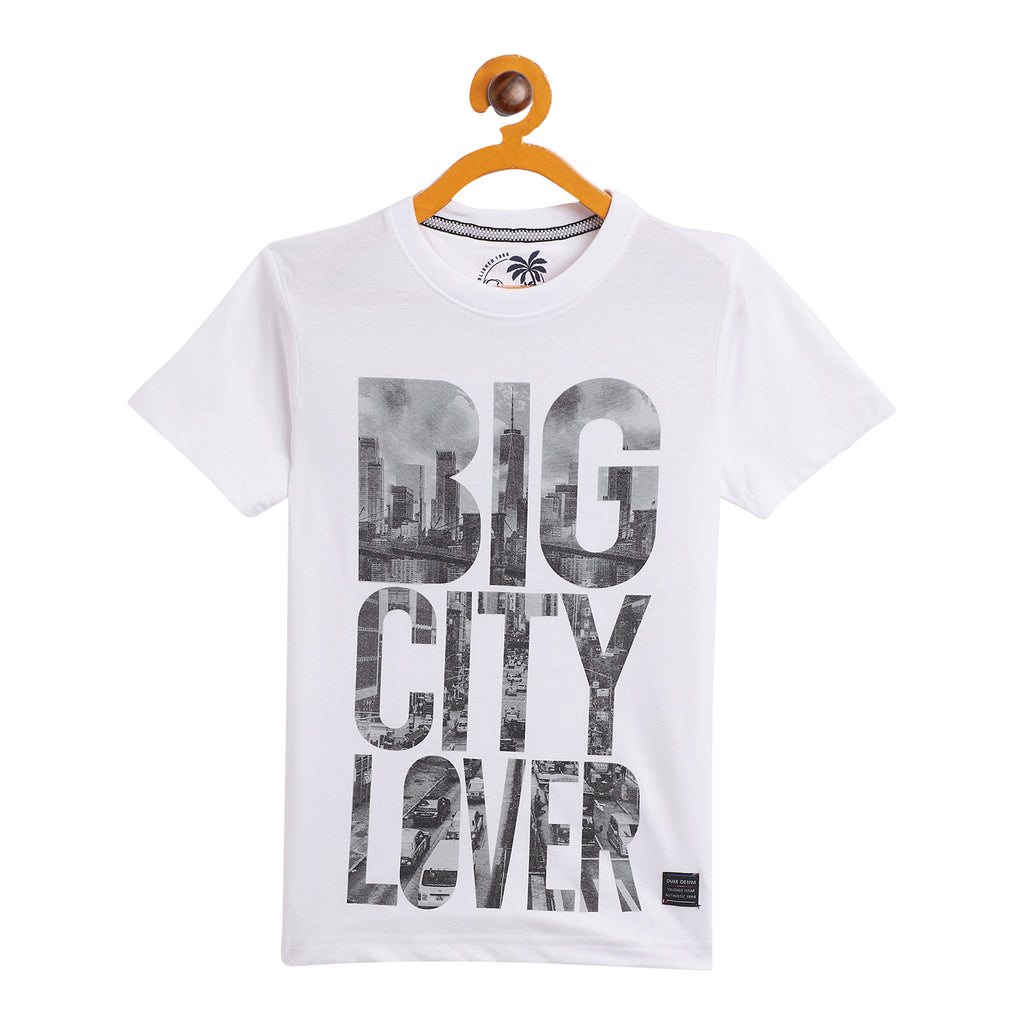 Duke Urban Boys Half Sleeve Cotton T-shirt (LF614)