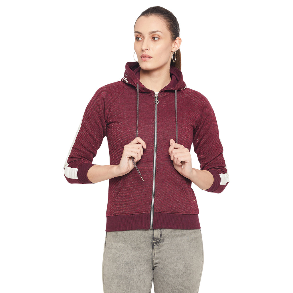 Duke Urban Women Full Sleeve Hooded Sweatshirt (LFX750)