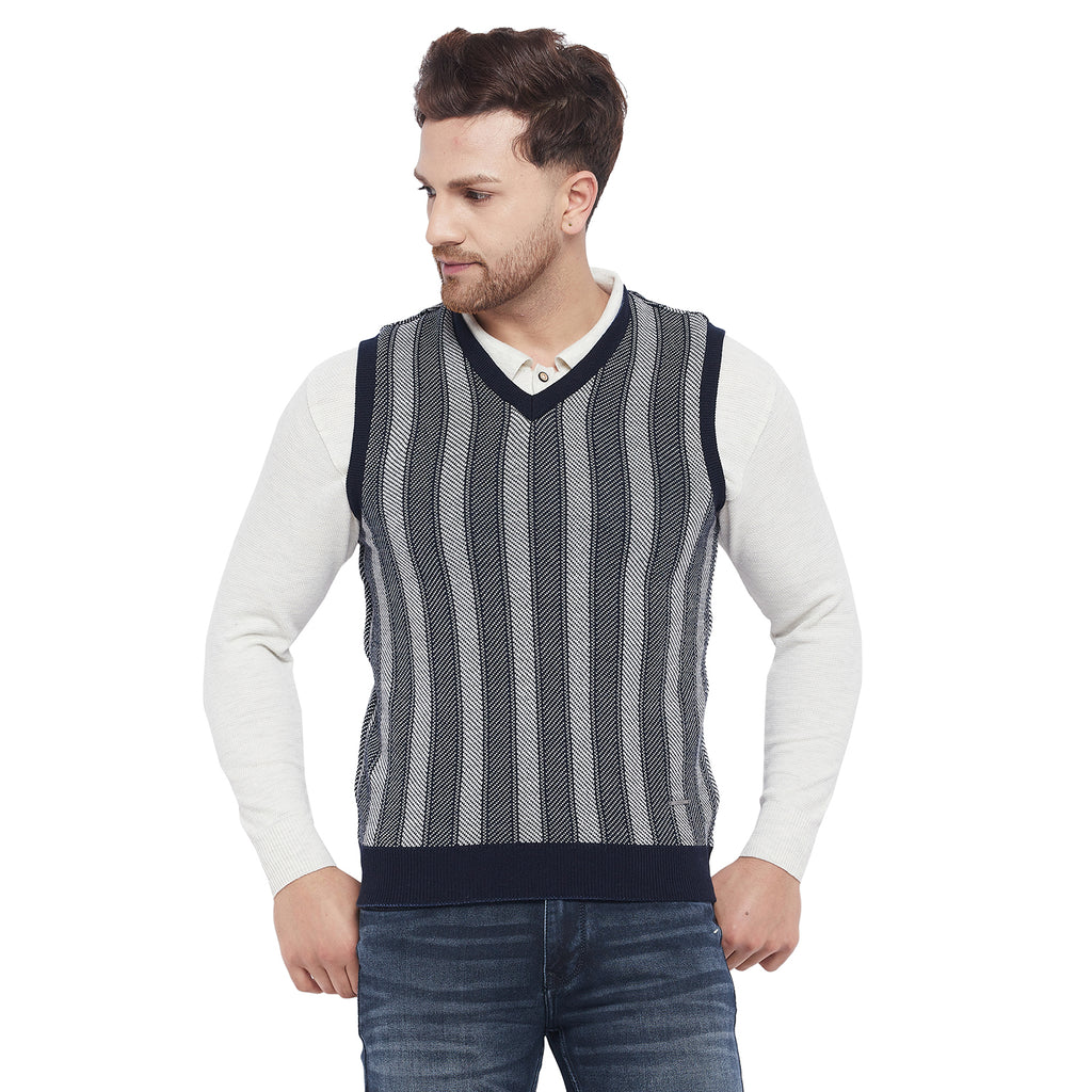 Duke Urban Men Sleeveless Reversible Sweater (SDS717)