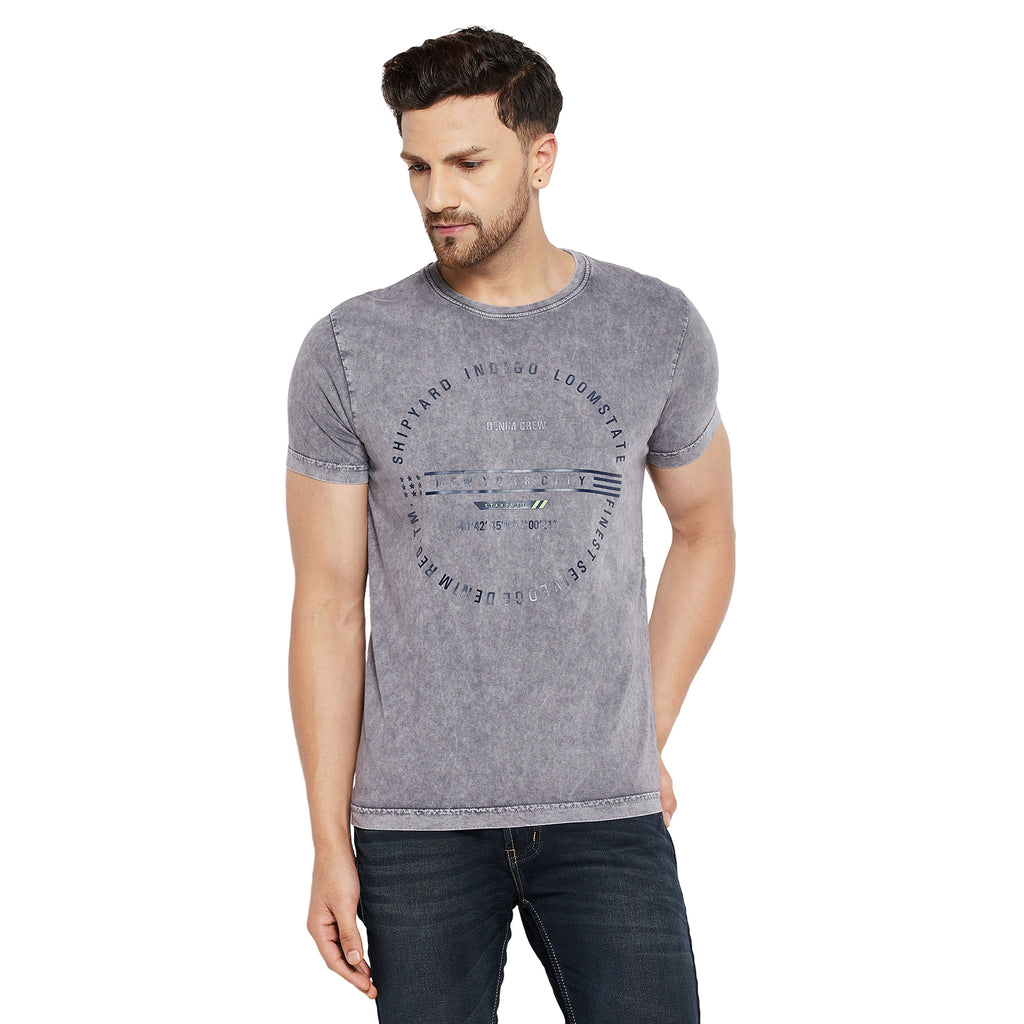 Duke Urban Men Half Sleeve Cotton T-shirt (LF5452)
