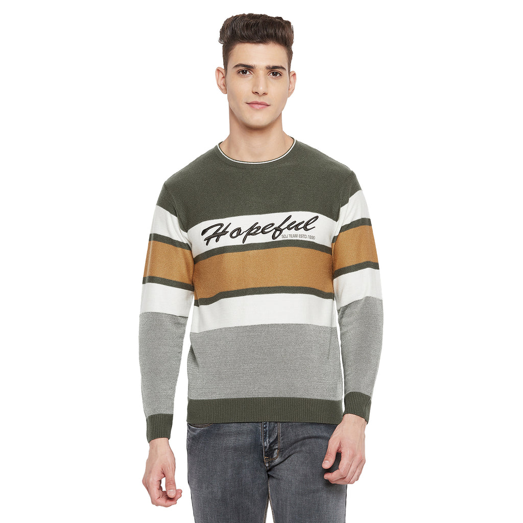 Duke Urban Men Full Sleeve Round Neck Sweater (SDS2092)