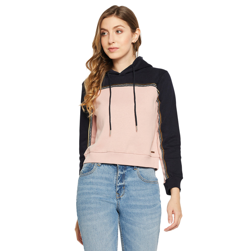 Duke Urban Women Full Sleeve Hooded Sweatshirt (LFX766)