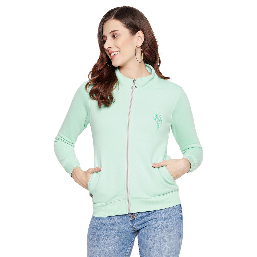 Duke Urban Women Full Sleeve Zipper Sweatshirt (MLFX675)