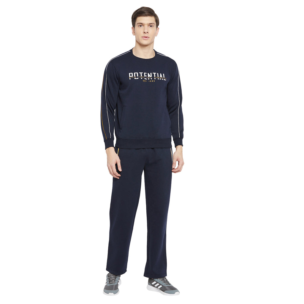Duke Urban Men Solid Track-Suit (LF3715)