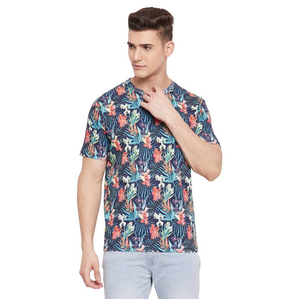 Duke Urban Men Half Sleeve Cotton T-shirt (LF5713)