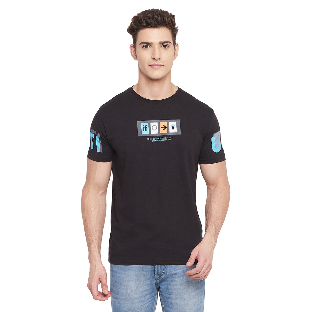 Duke Urban Men Half Sleeve Cotton T-shirt (LF5038)