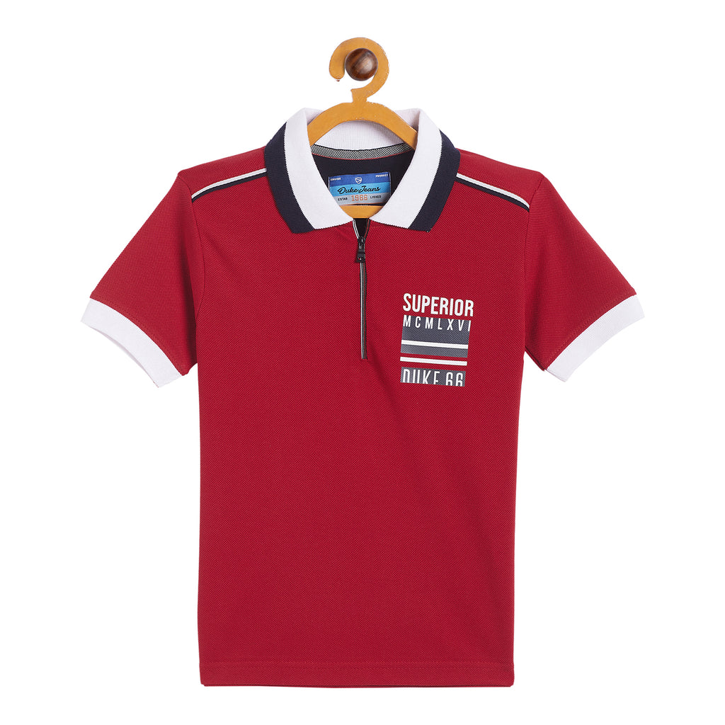 Duke Urban Boys Half Sleeve Cotton T-shirt (LF606)