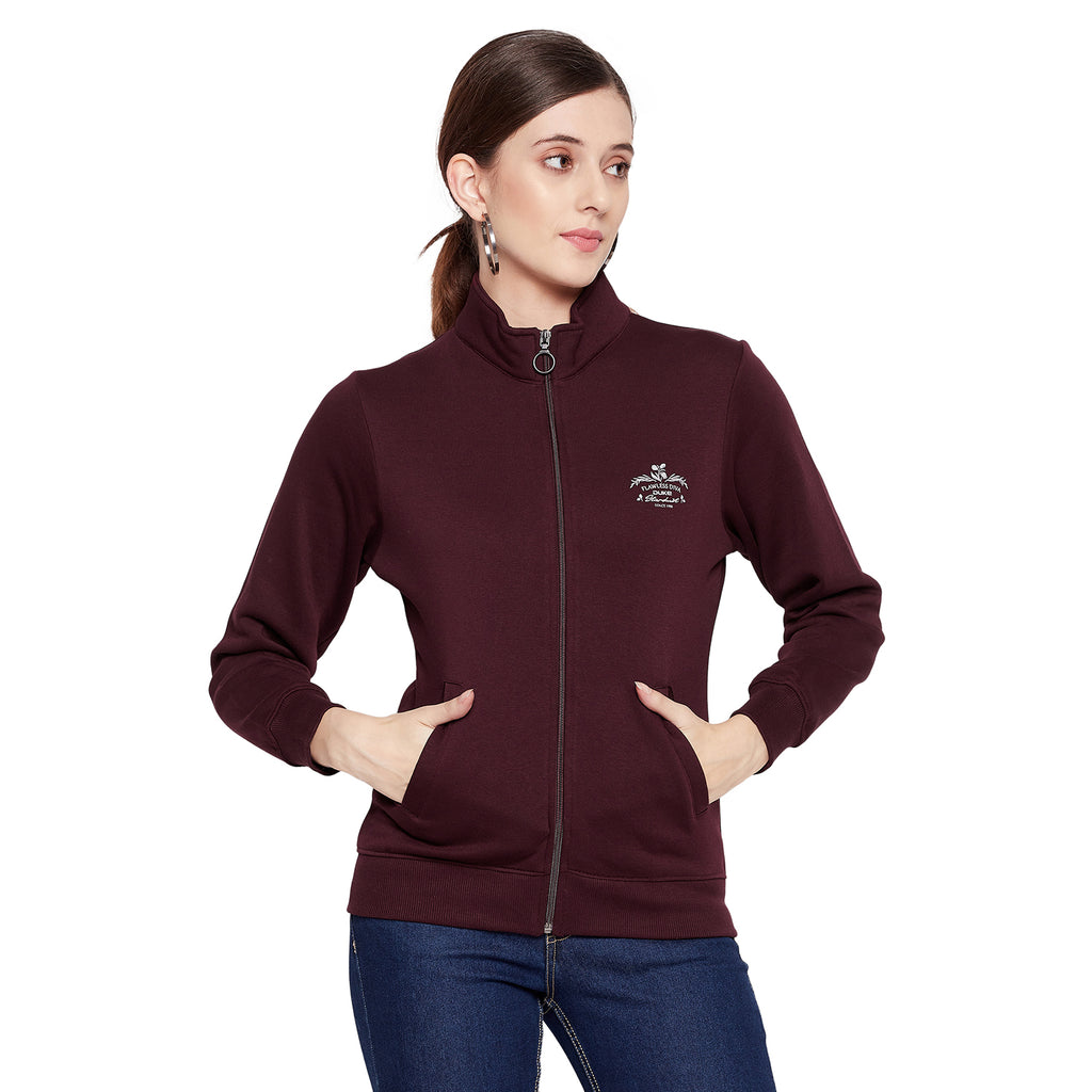 Duke Urban Women Full Sleeve Zipper Sweatshirt (LFX870)