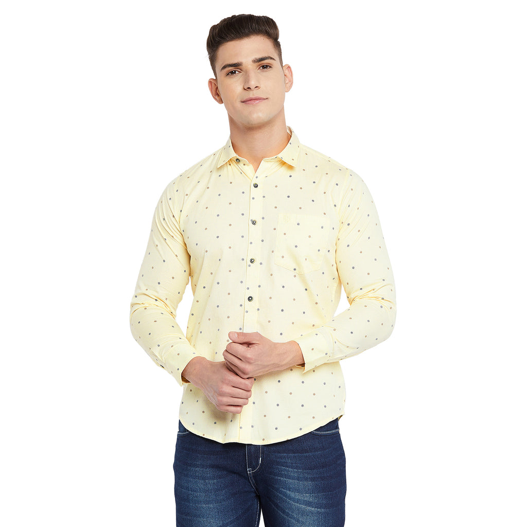 Duke Urban Men Full Sleeve Cotton Shirt (SDO7PRSN)