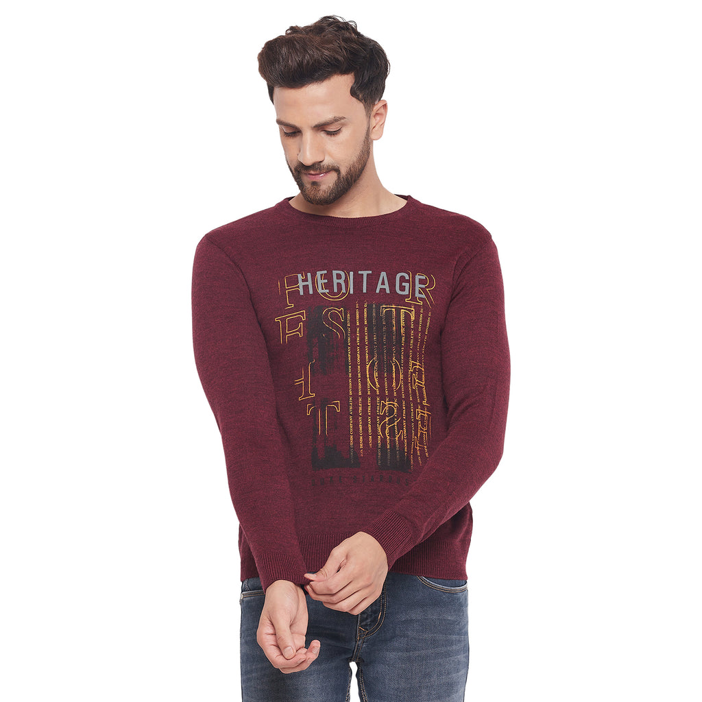 Duke Urban Men Full Sleeve Round Neck Sweater (MSDS8055)