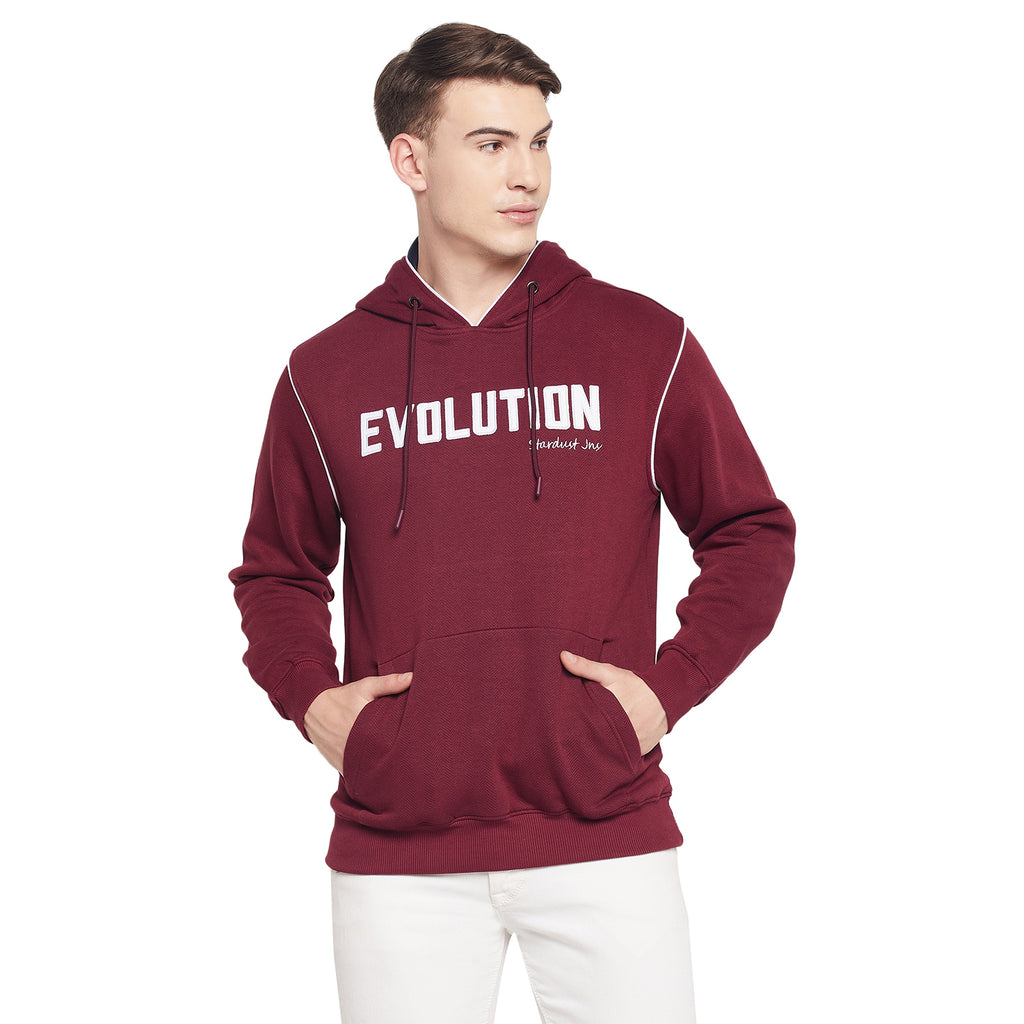 Duke Urban Men Hooded Neck Sweatshirt (LF3865)