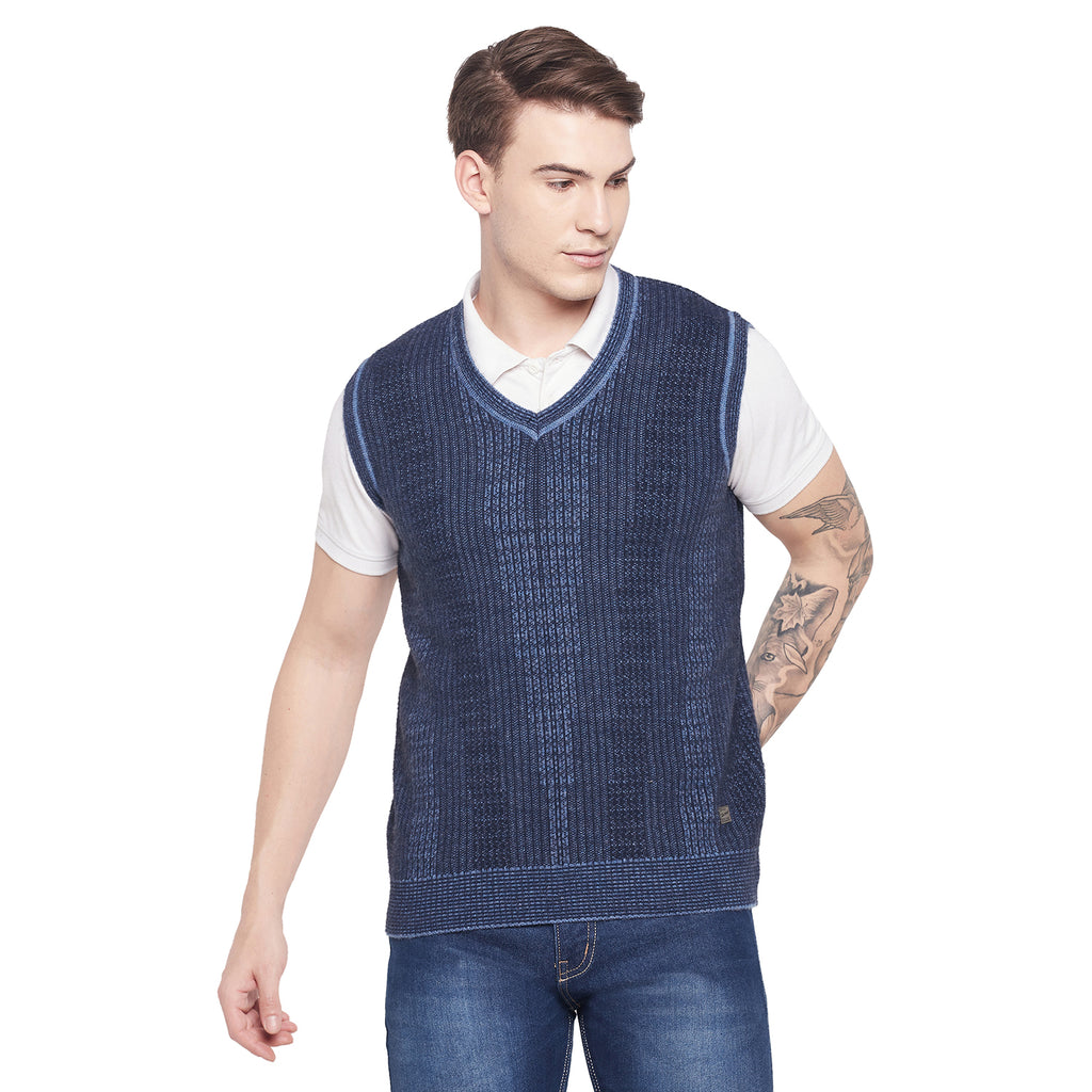 Duke Urban Men Sleeveless V Neck Sweater (SDS2031)
