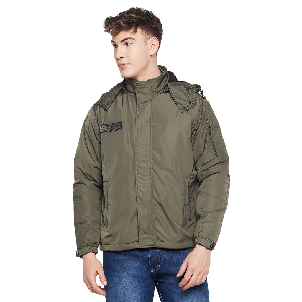 Duke Urban Men Full Sleeve Hooded Jacket (SDZ870)