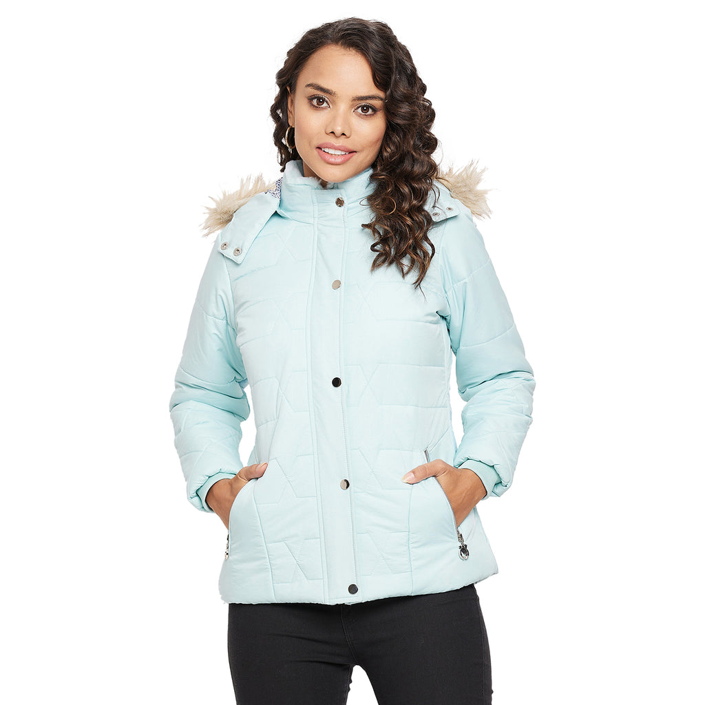 Duke Urban Women Full sleeve Hooded Jacket (SDZ1944)