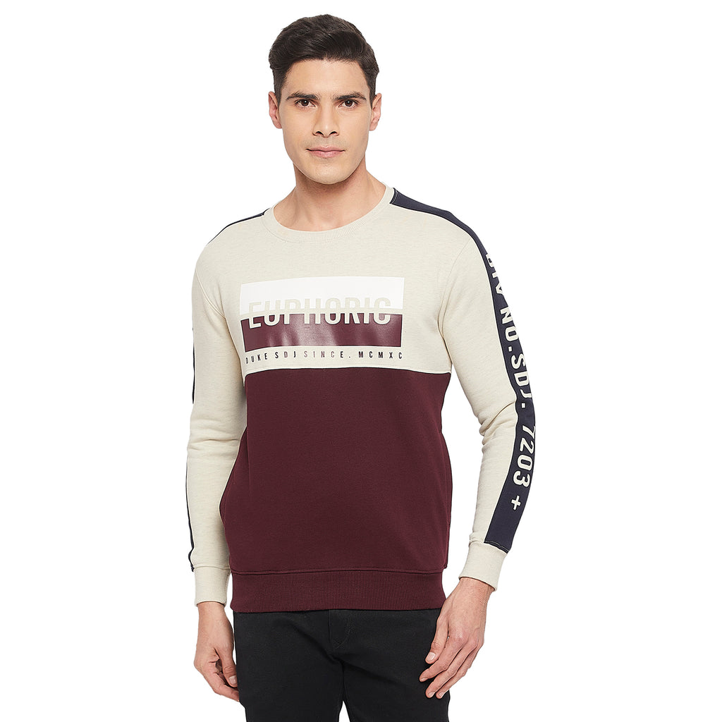 Duke Urban Men Round Neck Sweatshirt (LF6111)