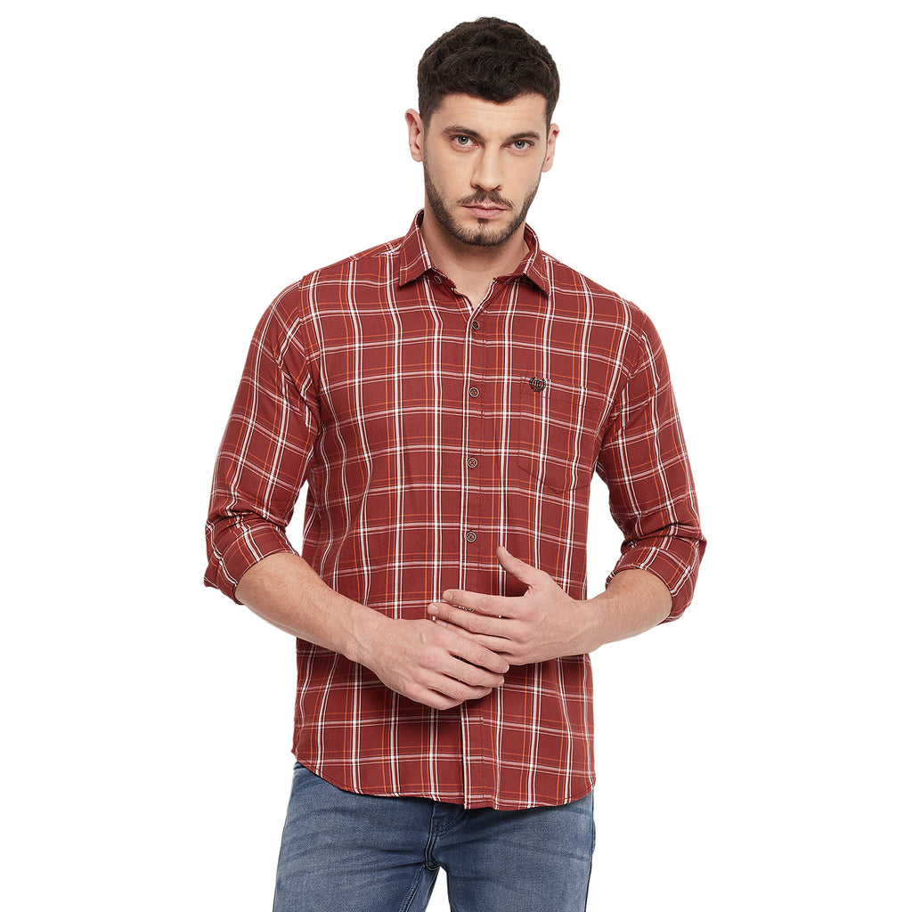 Duke Urban Men Full Sleeve Cotton Shirt (SDO6CKH)