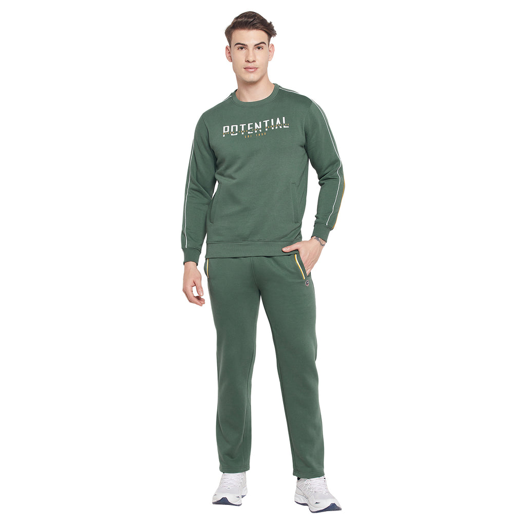 Duke Urban Men Solid Track-Suit (LF3715)