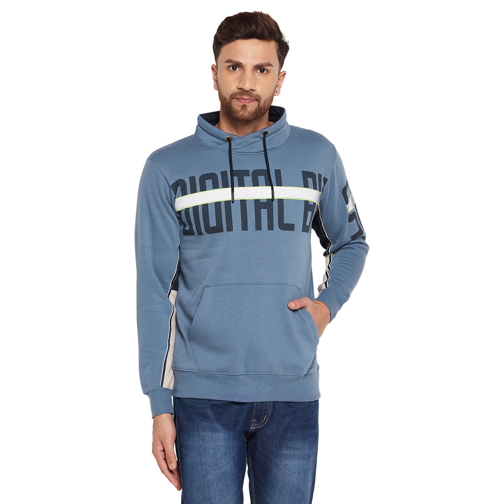 Duke Urban Men Cowl Neck Sweatshirt (LF6191)
