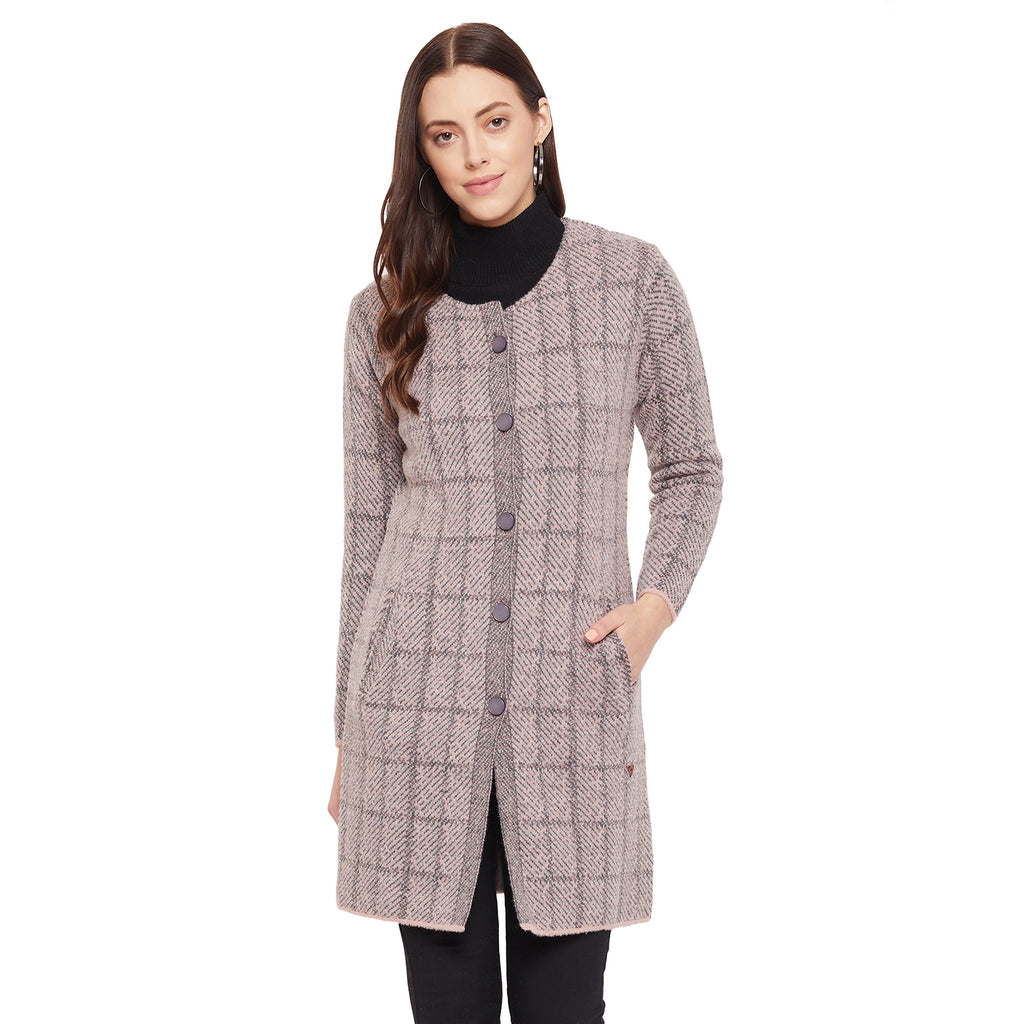 Duke Urban Women Full Sleeve Long Cardigan (SDS9639)