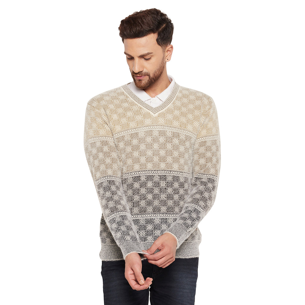 Duke Urban Men Full Sleeve V-Neck Sweater (SDS2063)