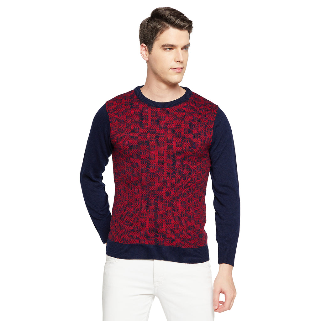 Duke Urban Men Full Sleeve Round Neck Sweater (SDS8087)