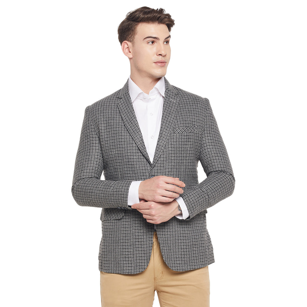 Duke Urban Men Full Sleeve Lapel Neck Coat (SDZ936)