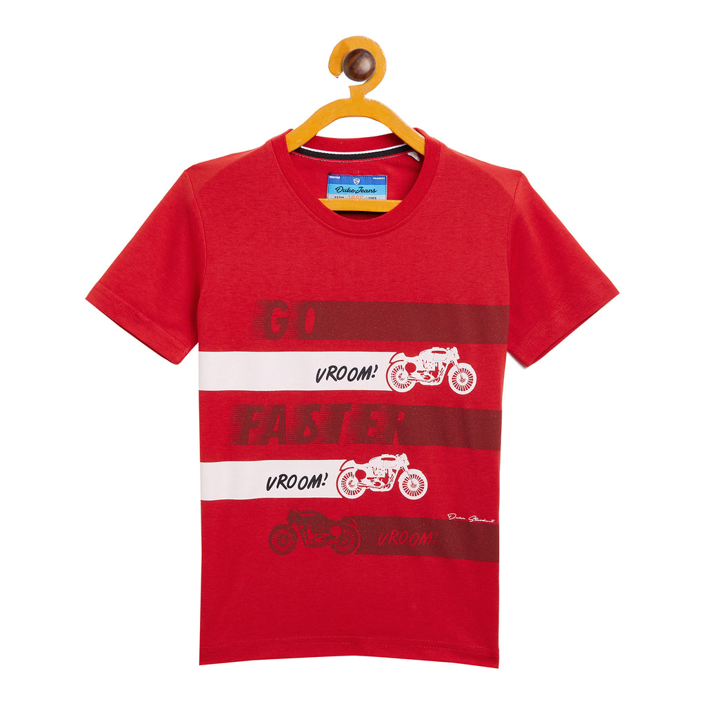 Duke Urban Boys Half Sleeve Cotton T-shirt (LF657)