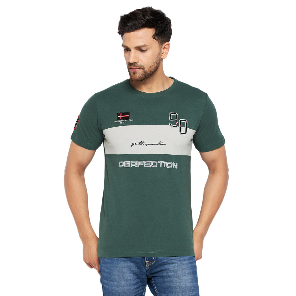 Duke Urban Men Half Sleeve Cotton T-shirt (LF5767)