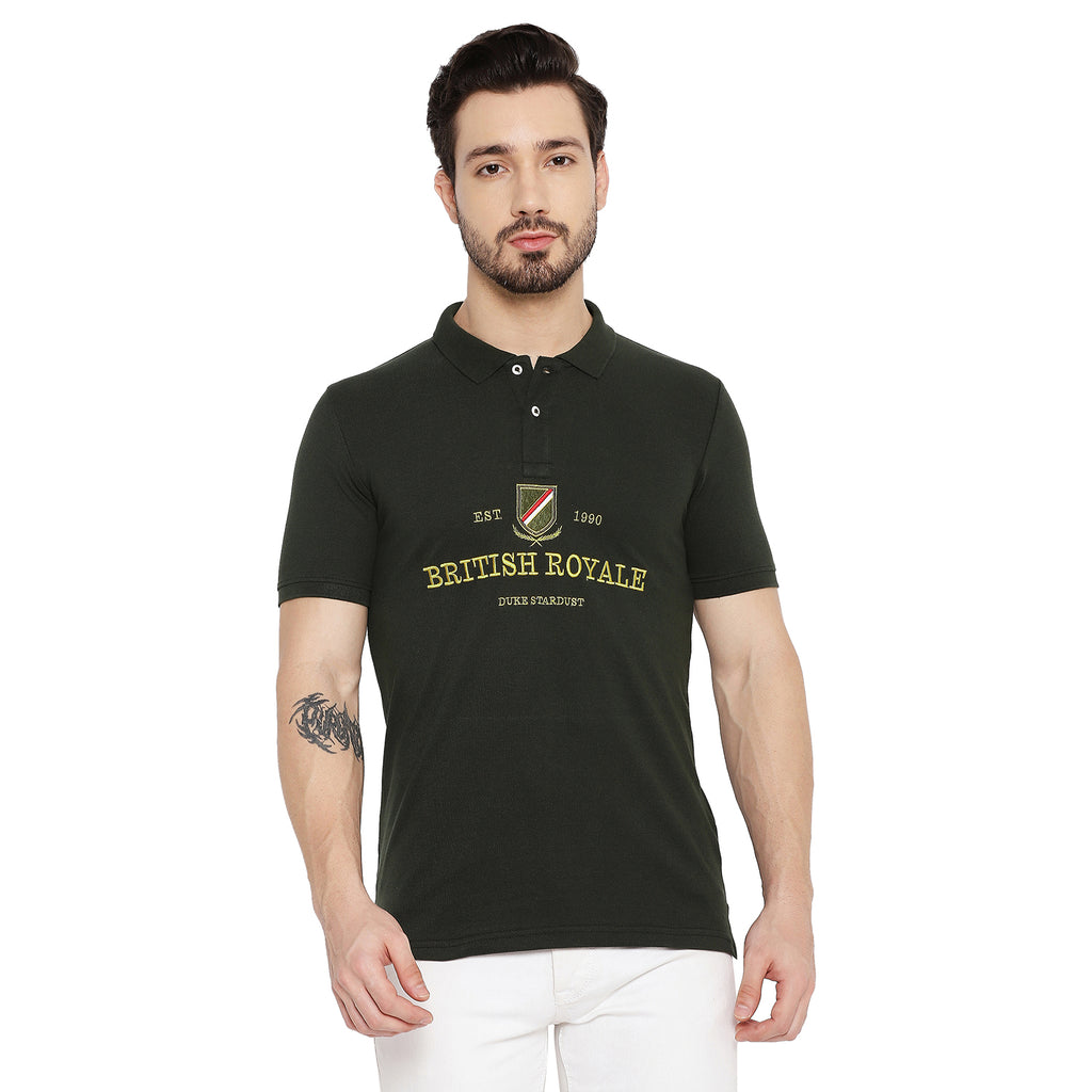 Duke Urban Men Half Sleeve Cotton T-shirt (LF5442)