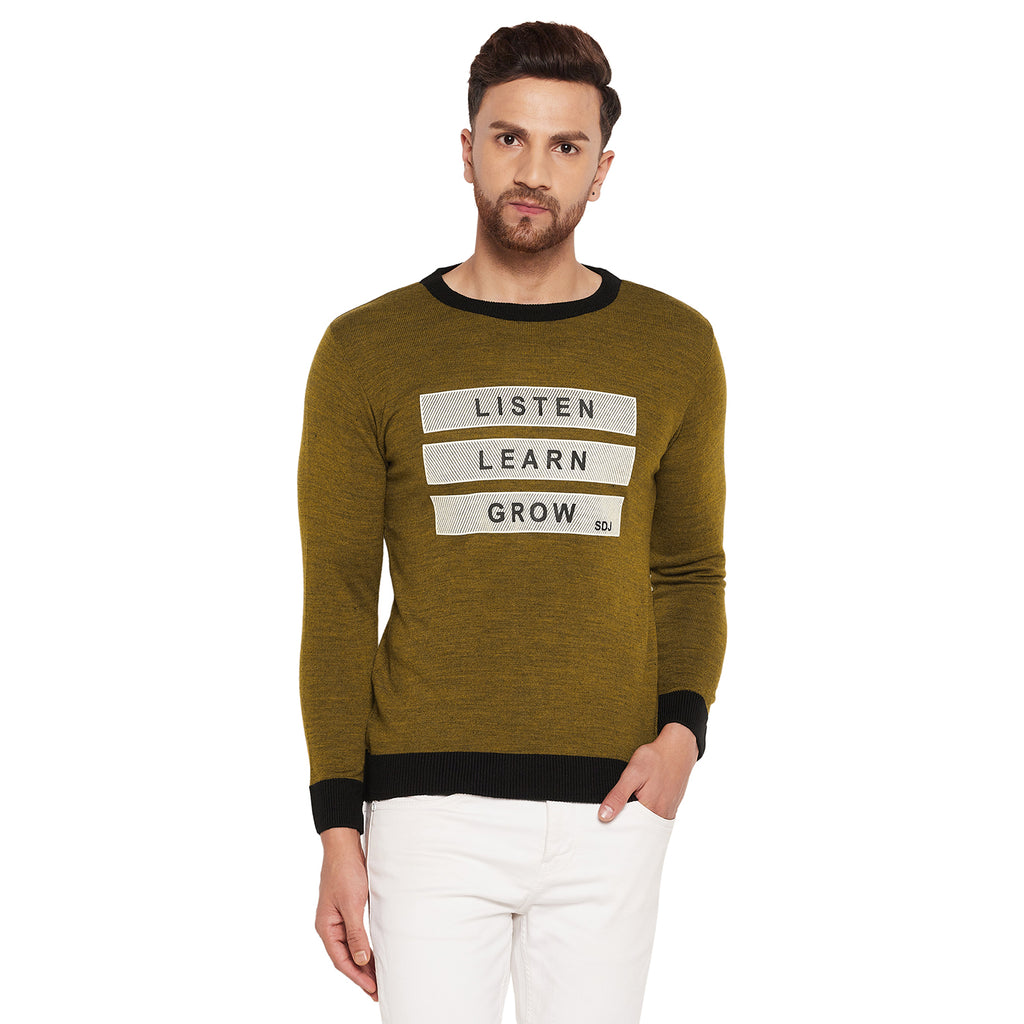 Duke Urban Men Full Sleeve Round Neck Sweater (SDS8092)