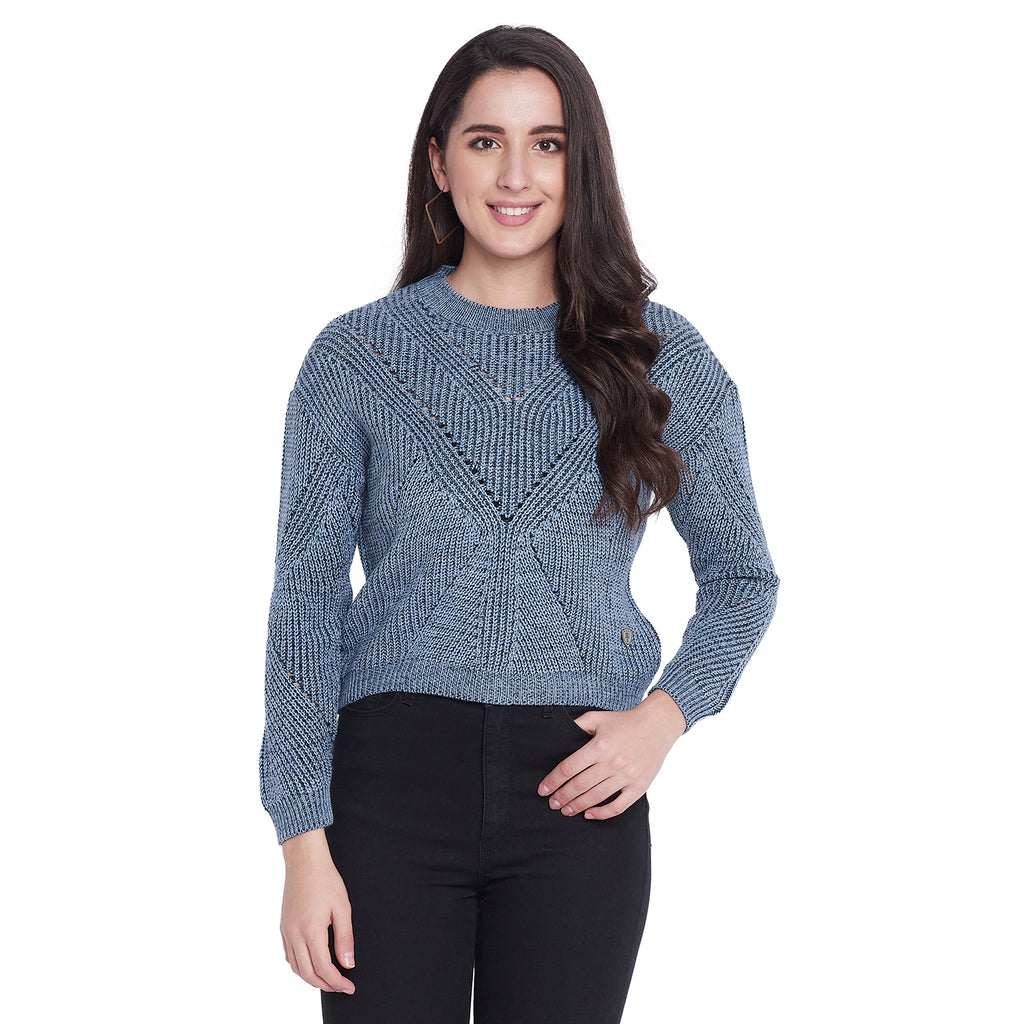 Duke Urban Women Full Sleeve Sweater (SDS925)