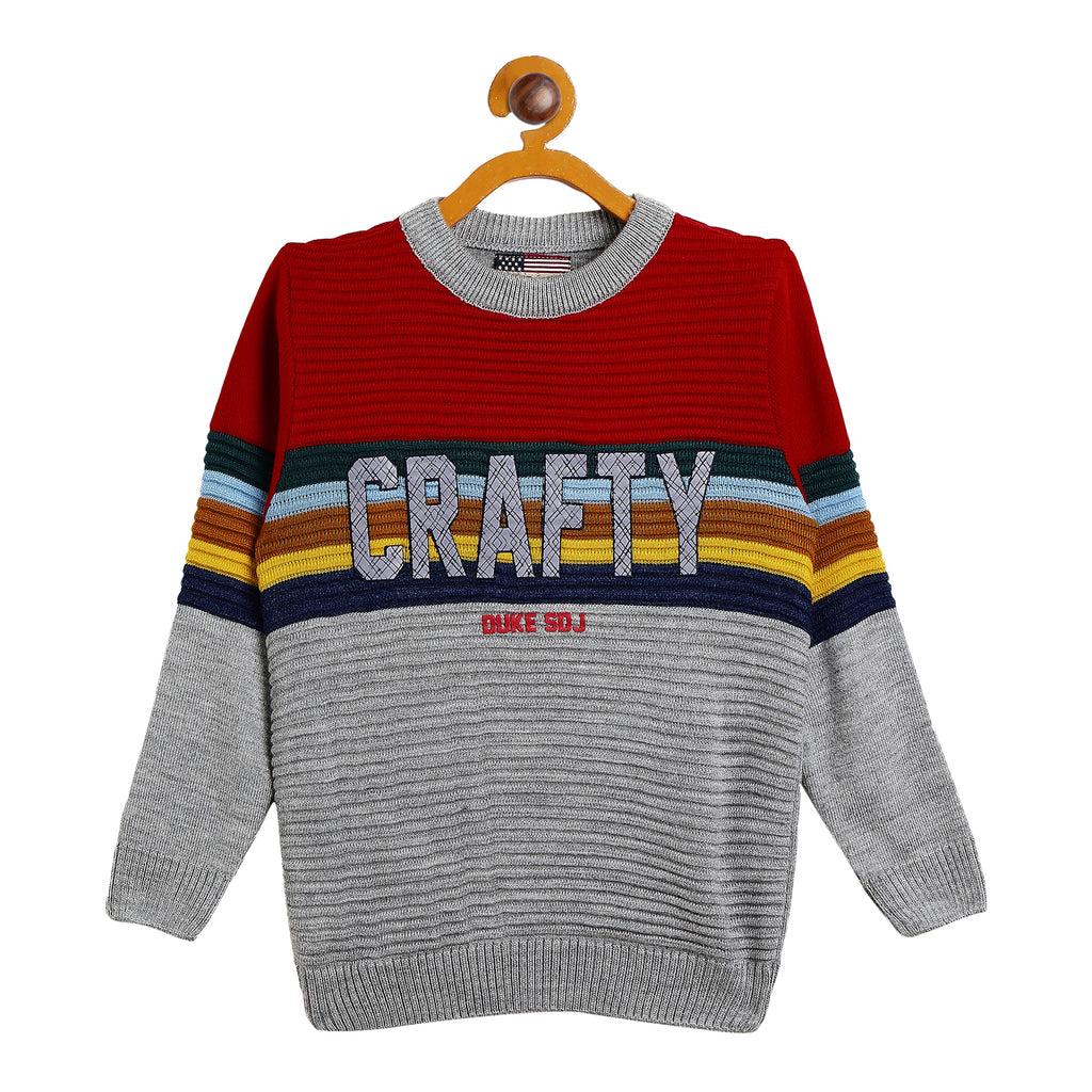 Duke Urban Boys Round Neck Sweater (SDS3602)