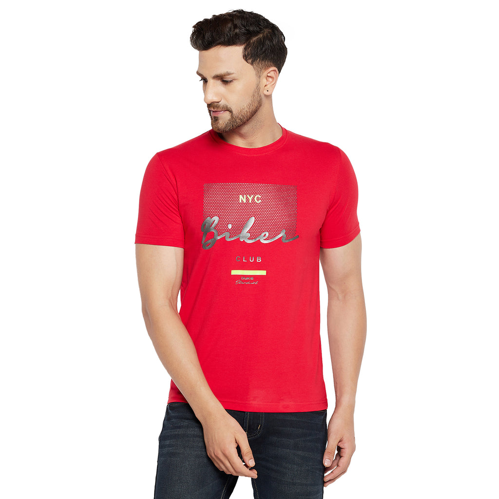 Duke Urban Men Half Sleeve Cotton T-shirt (LF5741)
