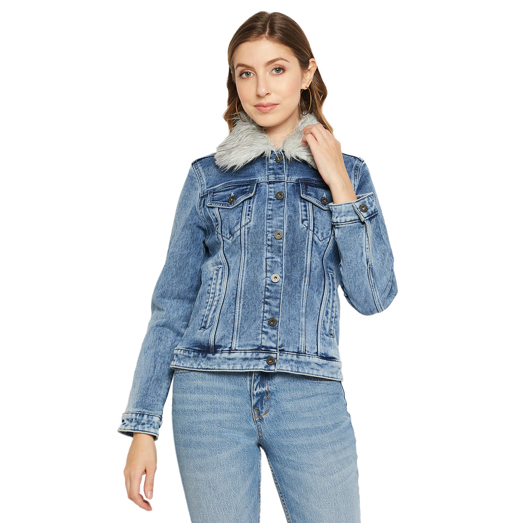 Duke Urban Women Full Sleeve Denim Jacket (SDZ6724)
