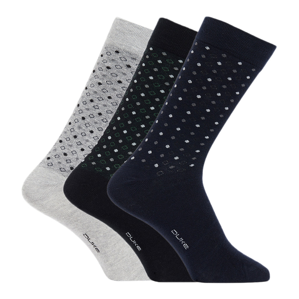 Duke Stardust Men Formal Socks (OJVP270A)
