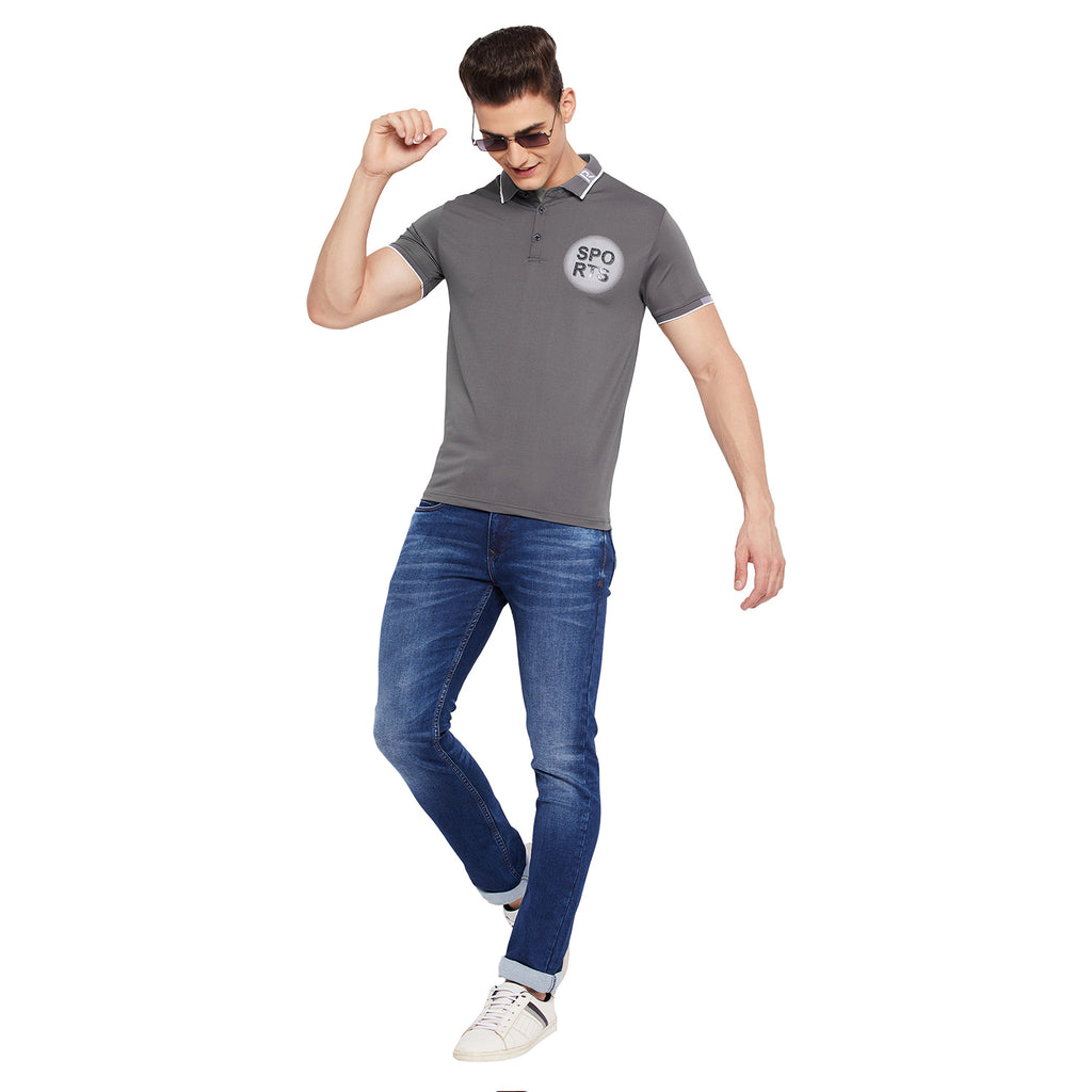 Duke Urban Men Half Sleeve Cotton T-shirt (LF5043)