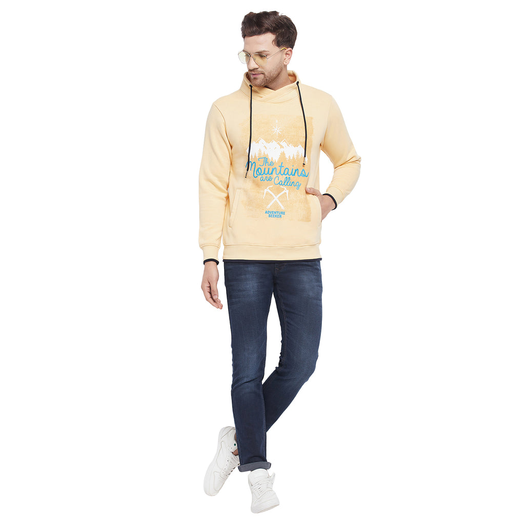 Duke Urban Men Cowl Neck Sweatshirt (LF3853)