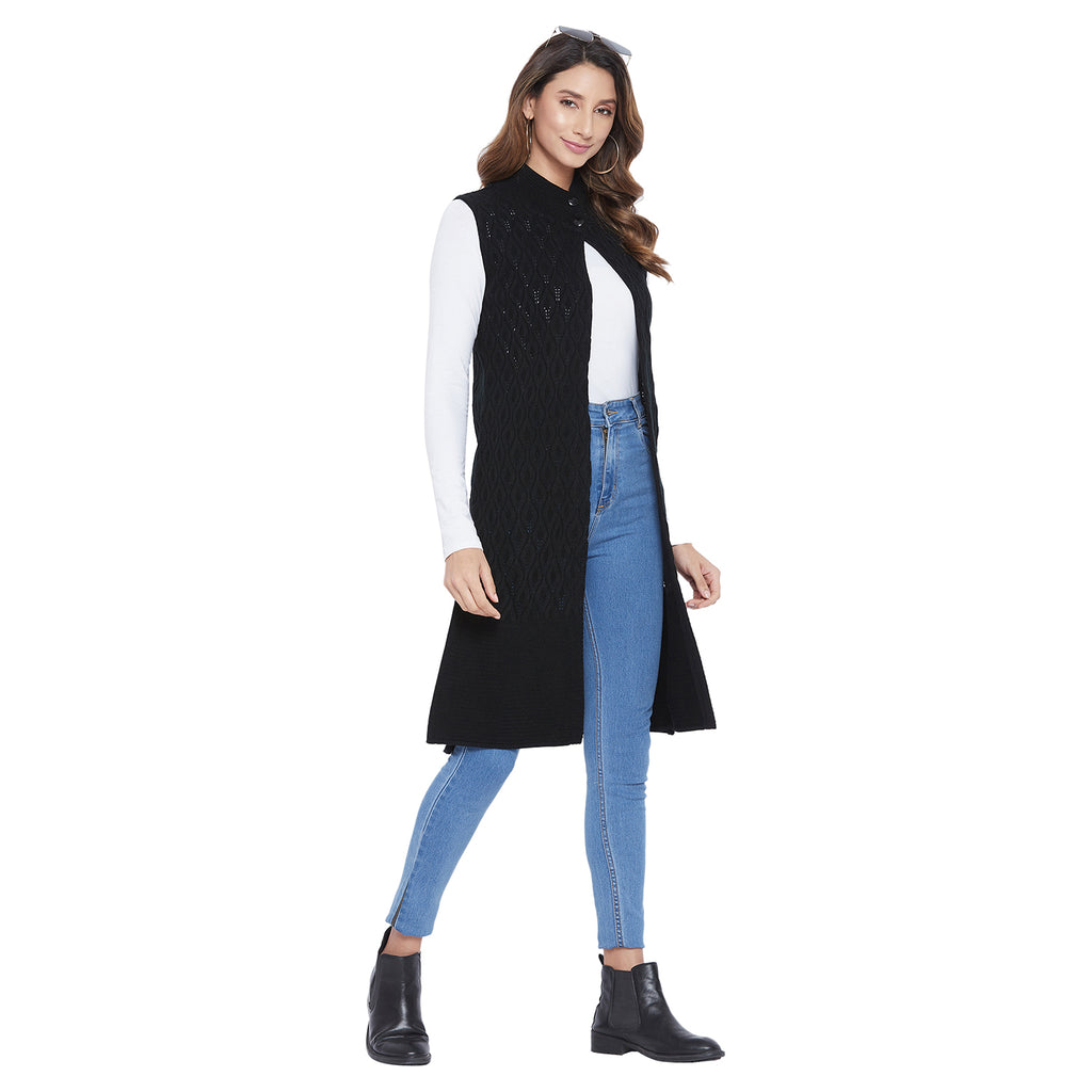 Duke Urban Women Sleeveless Shrug (SDS955)