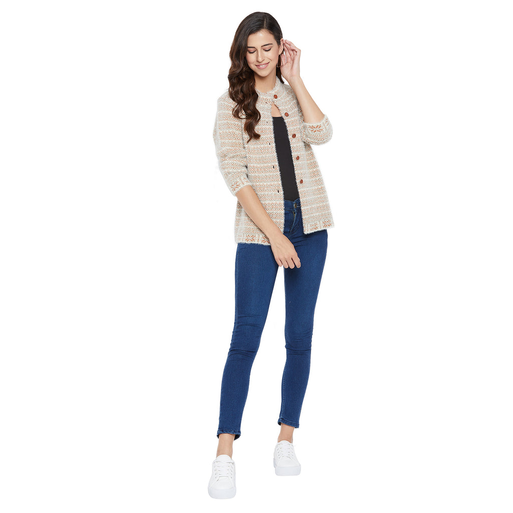 Duke Urban Women Full Sleeve Cardigan (SDS9606)