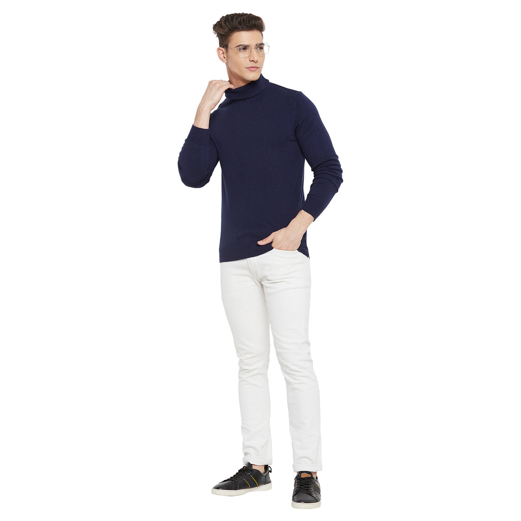 Duke Urban Men Full Sleeve High Neck Sweater (SDS696)