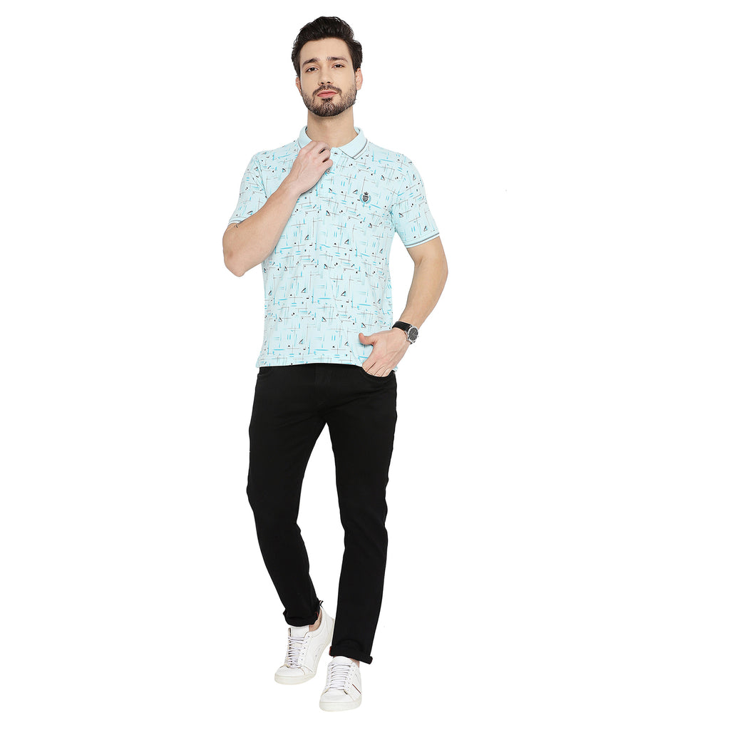 Duke Urban Men Half Sleeve Cotton T-shirt (LF5477)