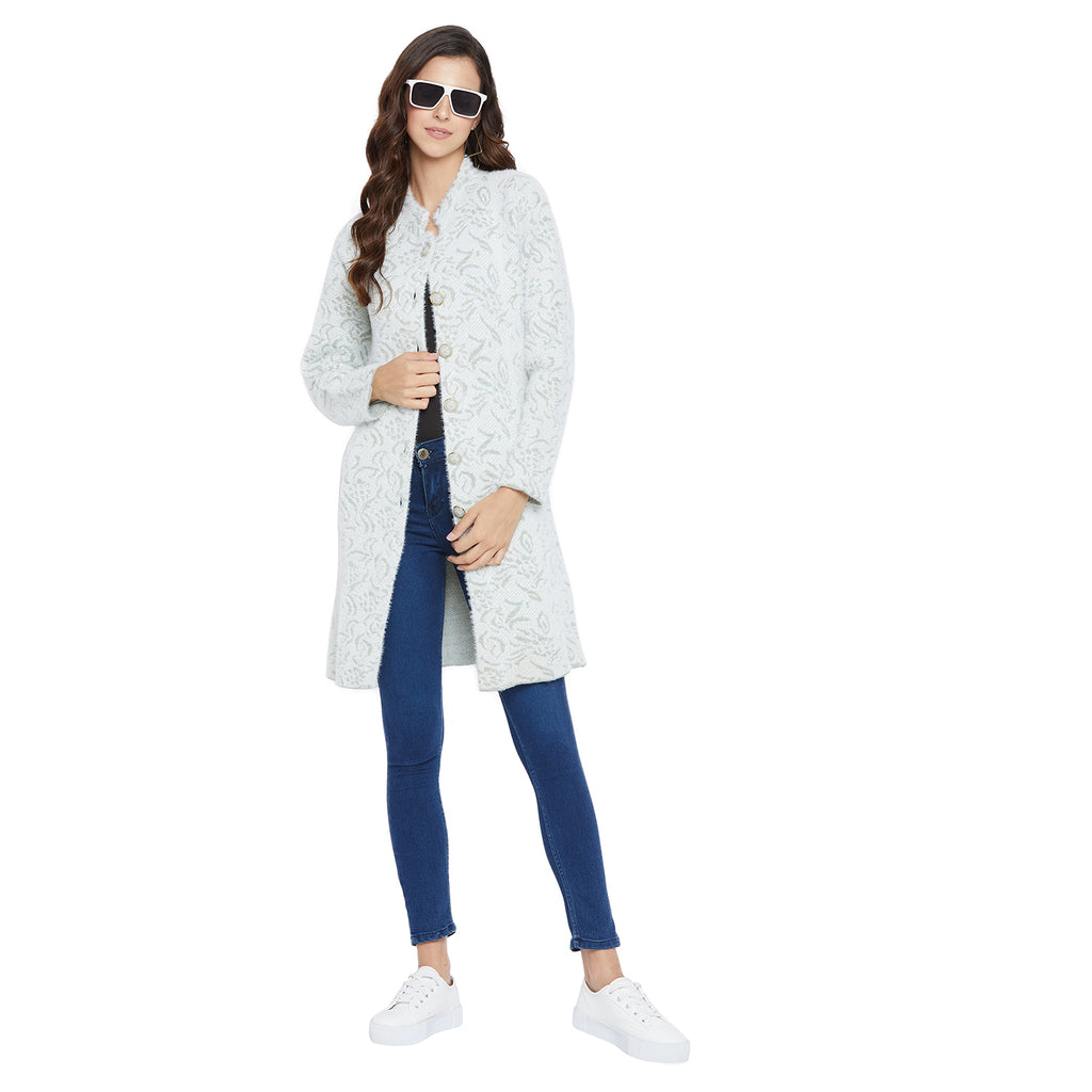 Duke Urban Women Full Sleeve Long Cardigan (SDS957)