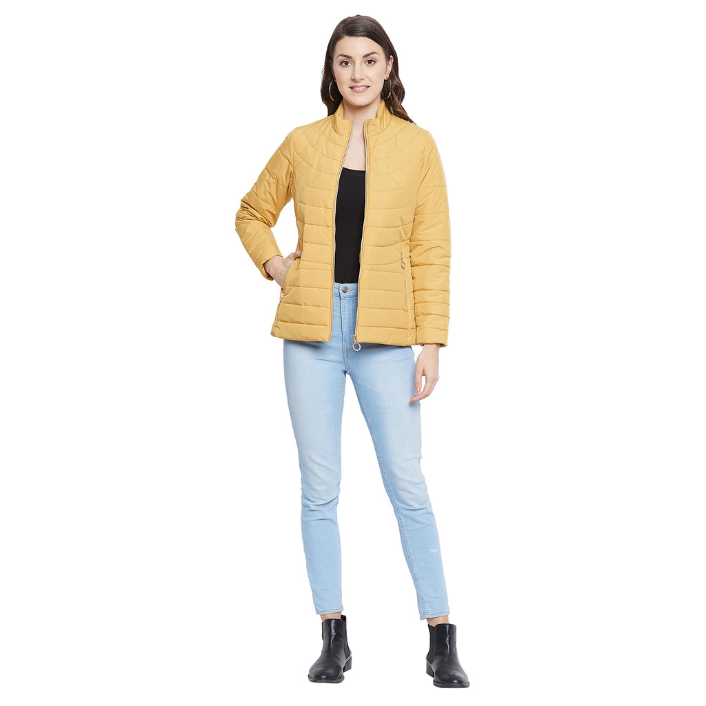 Duke Urban Women Full Sleeve Quilted Jacket (SDZ6740)