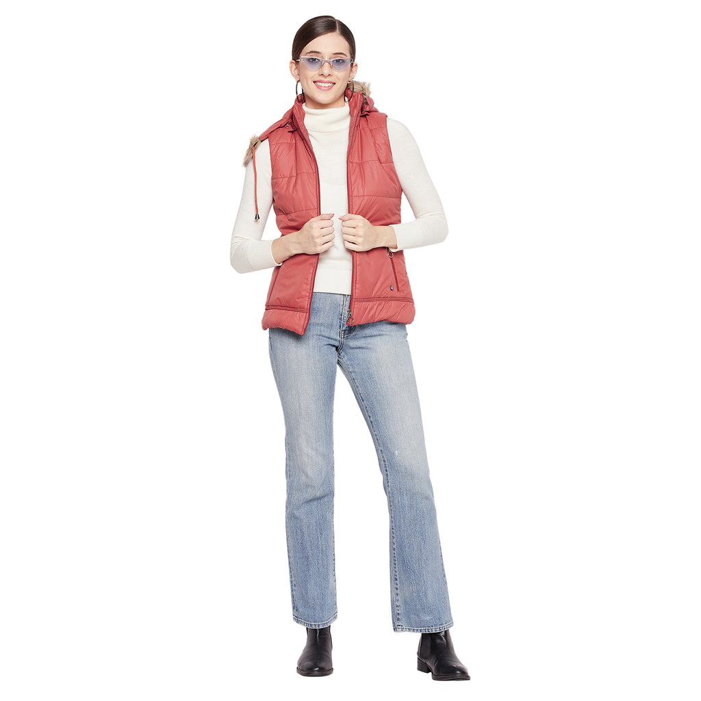 Duke Urban Women Sleeveless Jacket (SDZ6720)