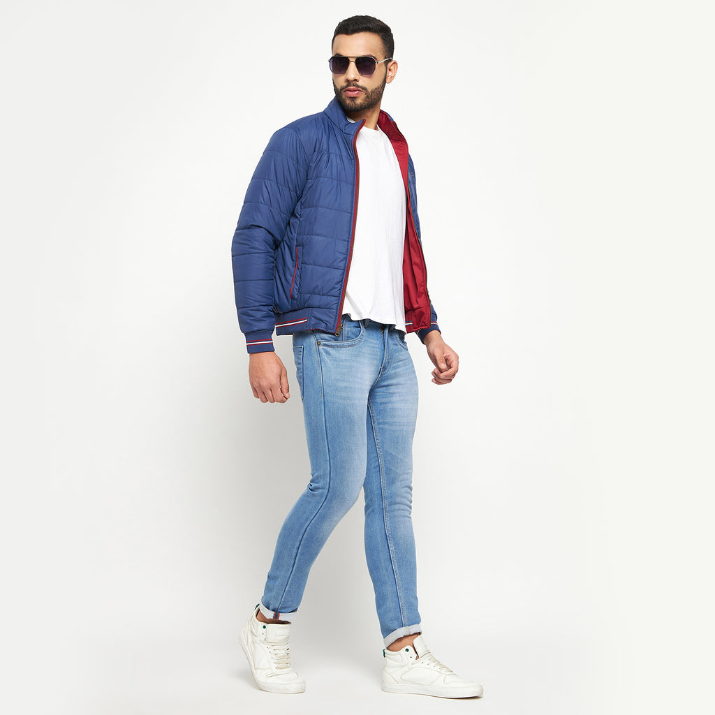 Duke Urban Men Full Sleeve Reversible Jacket (SDZ1807)