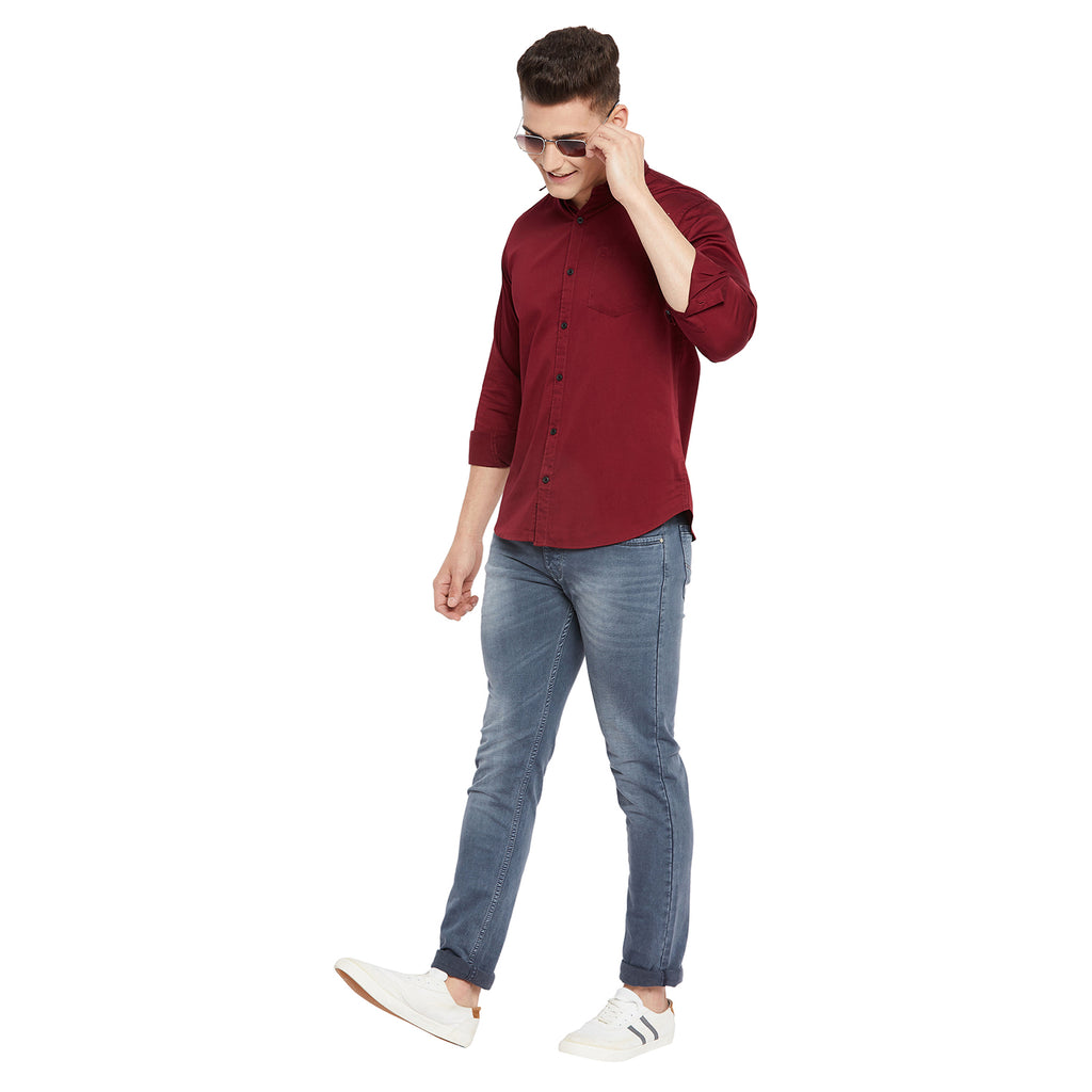 Duke Urban Men Full Sleeve  Cotton Shirt (SDO5SATR)