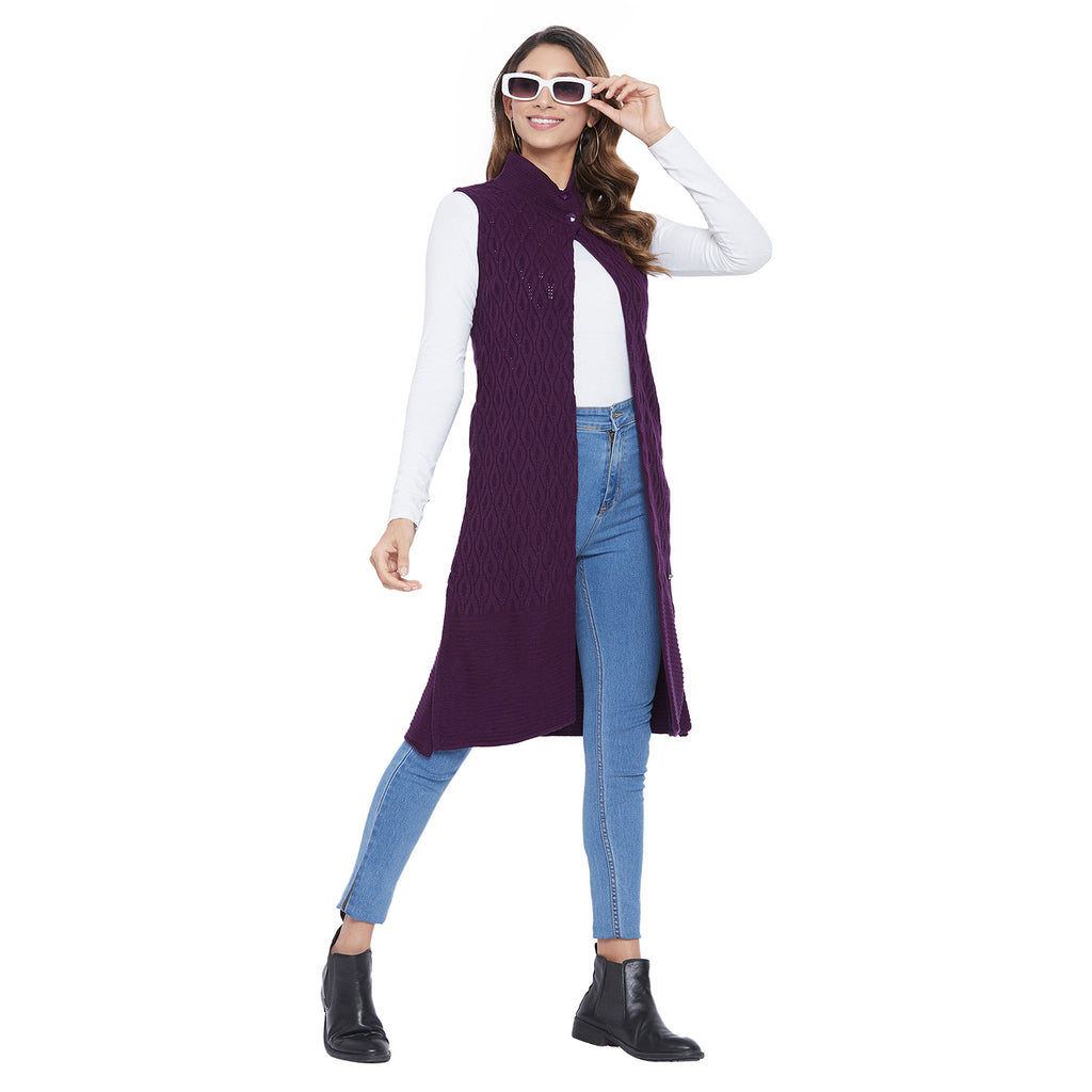 Duke Urban Women Sleeveless Shrug (SDS955)